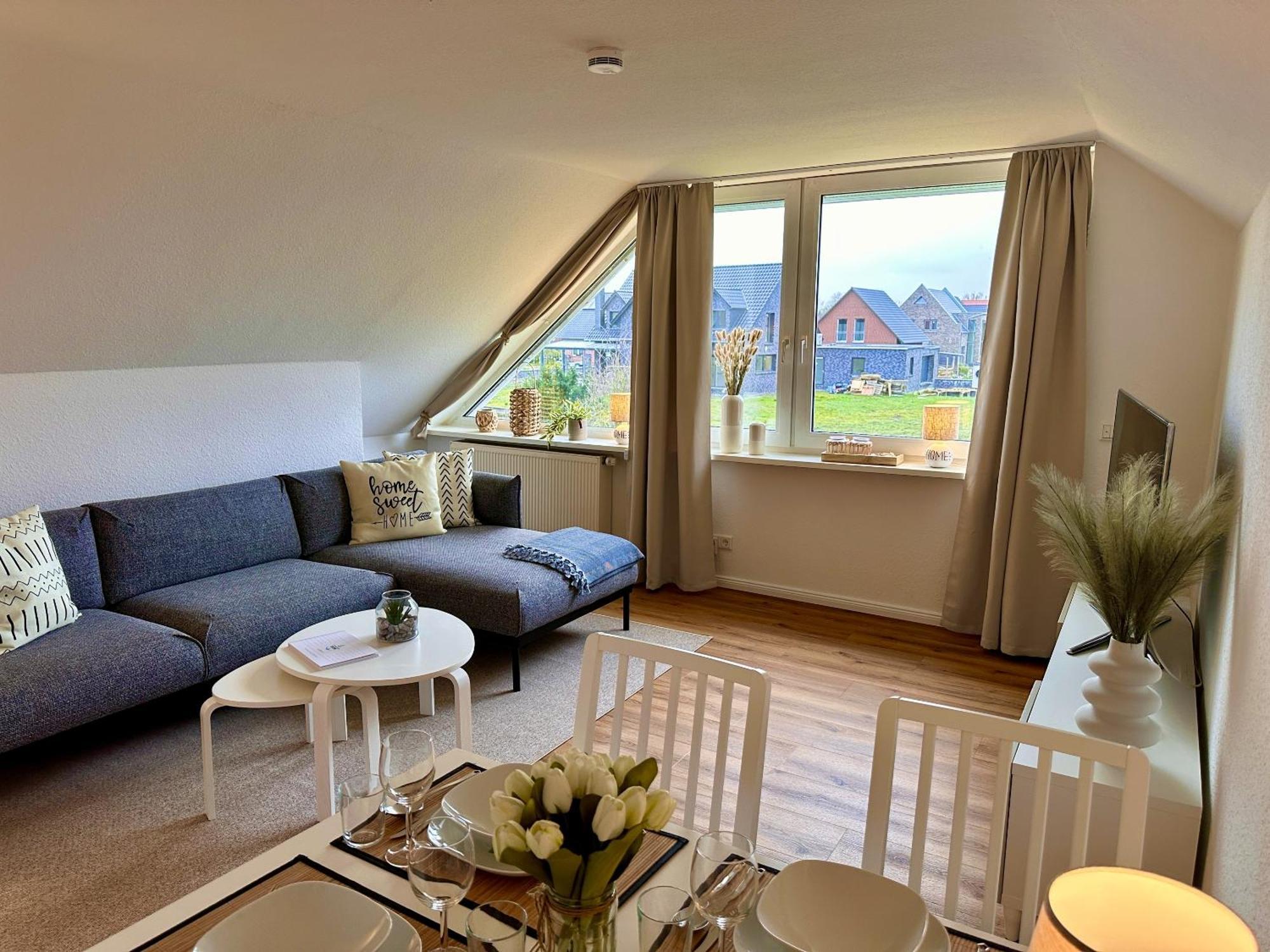 Ferienwohnung Deichblick เอมเดน ภายนอก รูปภาพ